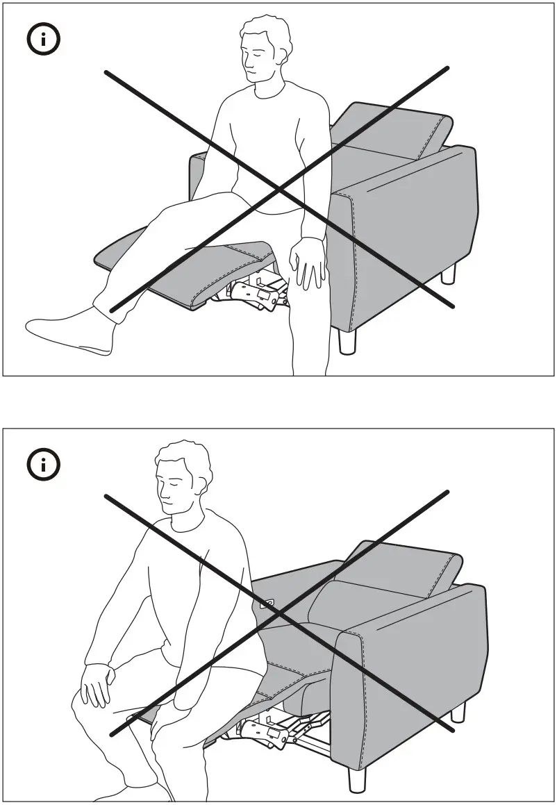 IKEA AA 2366145 2 RULLERUM Recliner Electric - FIGURE 6