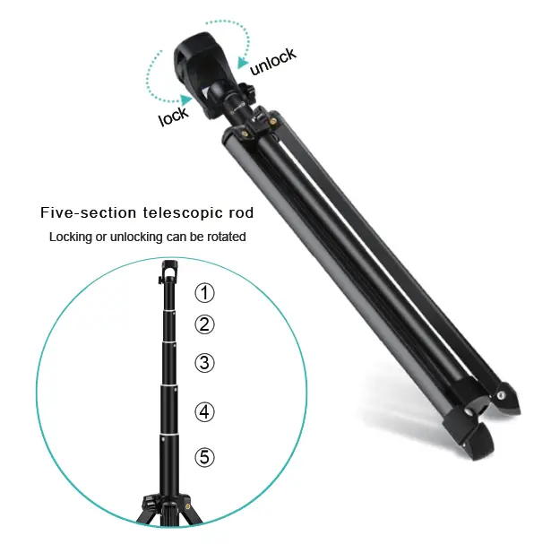 Eocean-54inch-Selfie-Stick-Tripod-FIG-4
