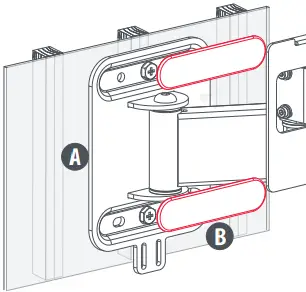 ONE FOR ALL WM6252 Ultra Slim Turn TV Wall Mount C3daaa