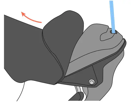 microSHIFT SB006-001 Sword Drop Bar Shifter - Optional Reach Adjustment 1