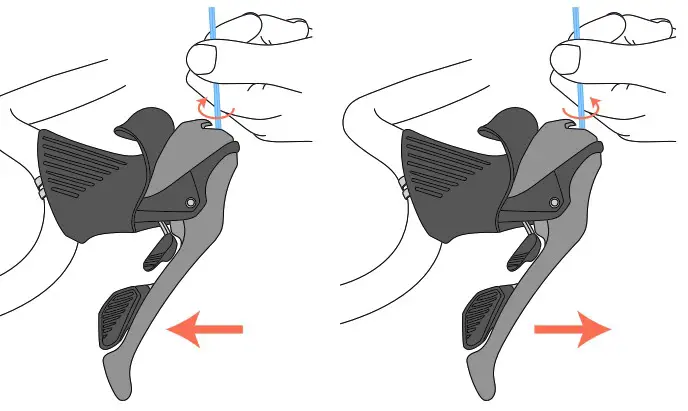 microSHIFT SB006-001 Sword Drop Bar Shifter - Optional Reach Adjustment 2