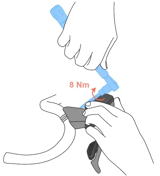 microSHIFT SB006-001 Sword Drop Bar Shifter - Set Your Angle 2