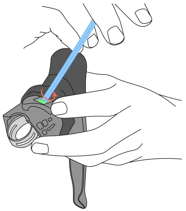 microSHIFT SB006-001 Sword Drop Bar Shifter - Shift Lever Attachment