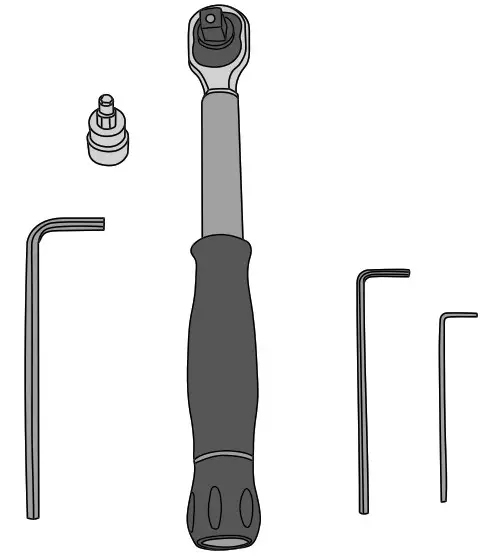 microSHIFT SB006-001 Sword Drop Bar Shifter - Tools and Supplies