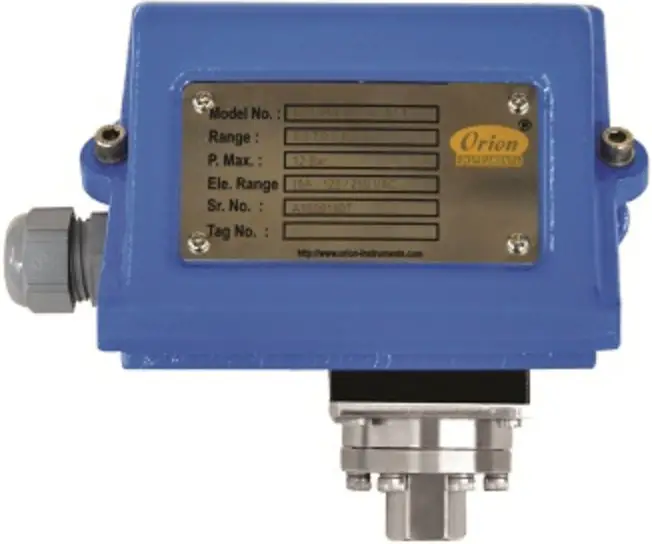 Orion MD/MT Hydraulic Diaphragm Switch