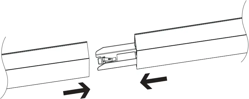 Led2 LINO 90 Ceiling Linear Lamp - Continous connection 2