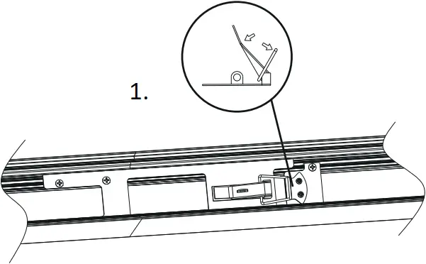 Led2 LINO 90 Ceiling Linear Lamp - Continous connection 3