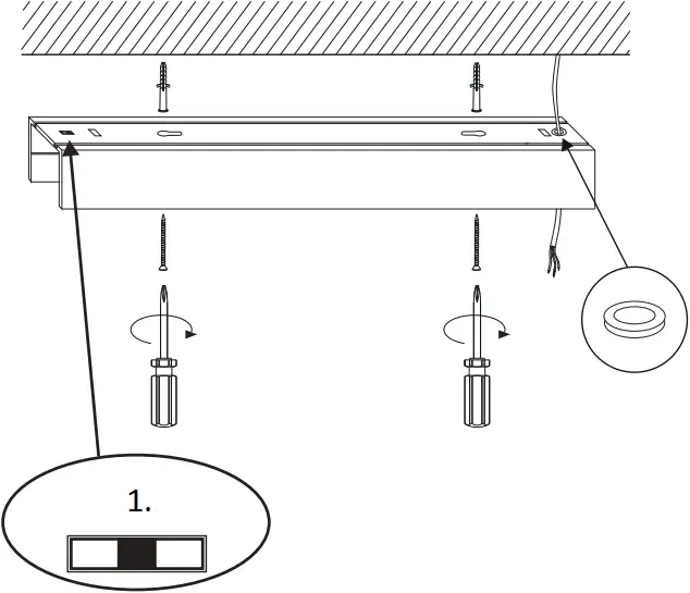 Led2 LINO 90 Ceiling Linear Lamp - Surface 3Led2 LINO 90 Ceiling Linear Lamp - Surface 4