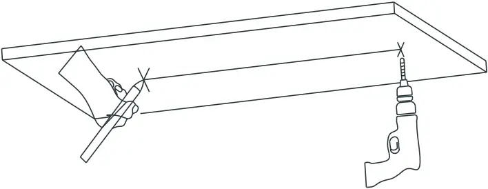 Led2 LINO 90 Ceiling Linear Lamp - Suspension 2