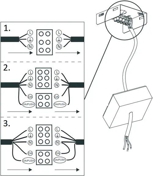 Led2 LINO 90 Ceiling Linear Lamp - Suspension 6
