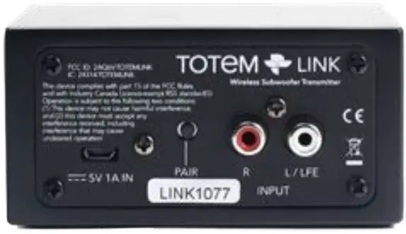 Connecting Sub woofer