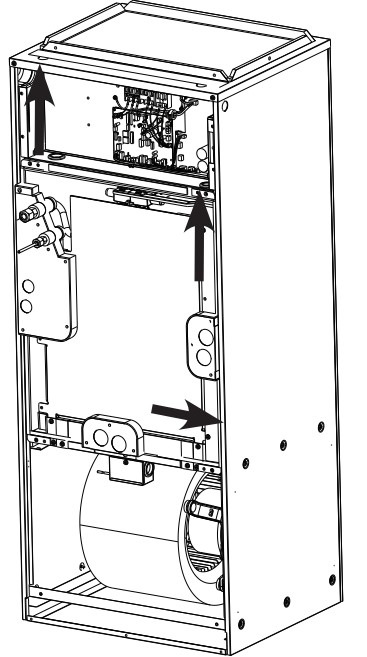 Horizontal left installations