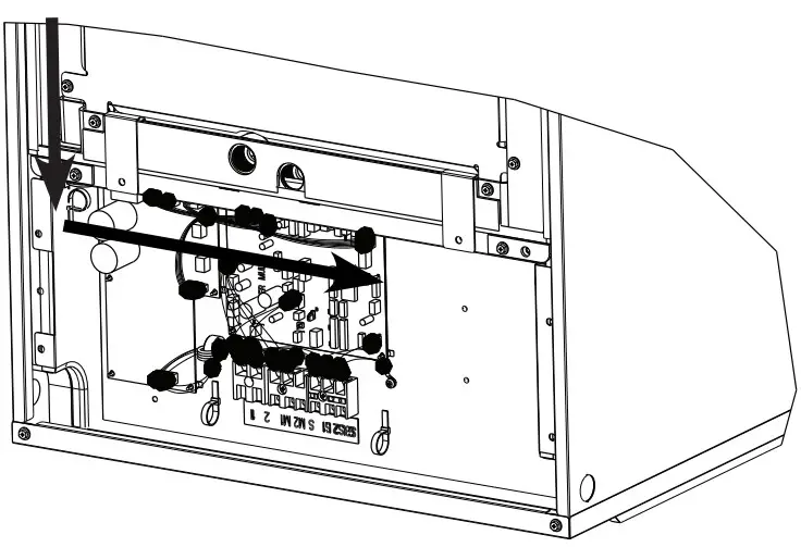 Downflow installations