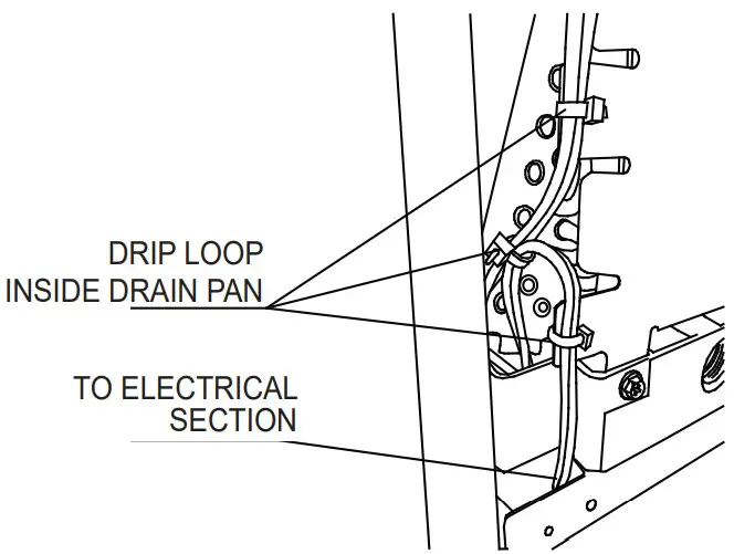 Downflow installations