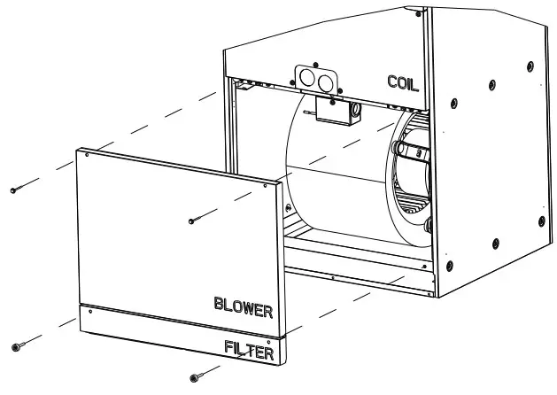 Horizontal left installations