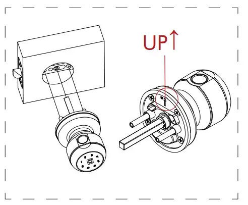Geek Tale K02 Smart Door Lock - EXTERIOR