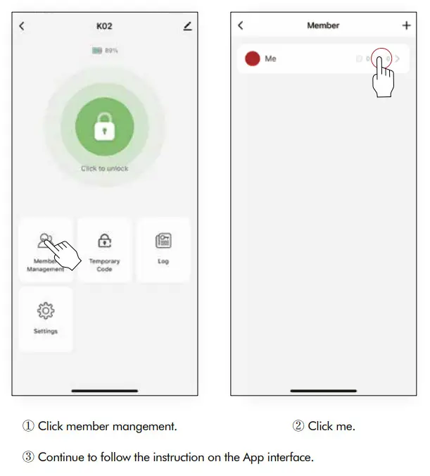 Geek Tale K02 Smart Door Lock - FINGERPRINT