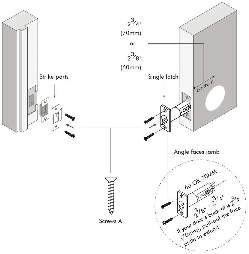Geek Tale K02 Smart Door Lock - PLATE