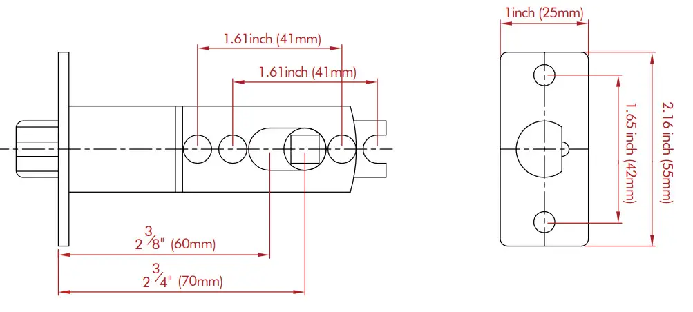 Geek Tale K02 Smart Door Lock - Single Latch