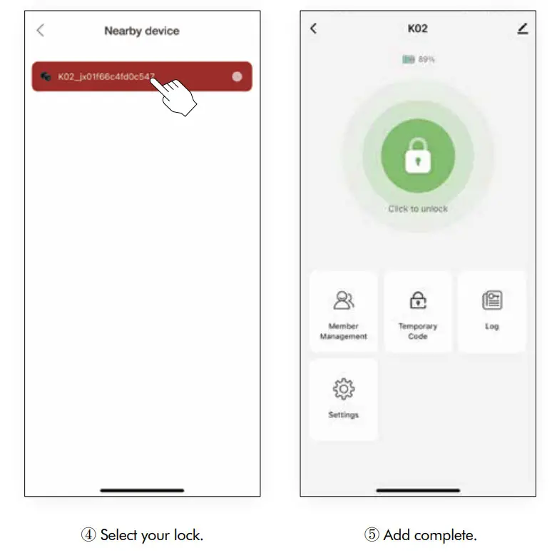 Geek Tale K02 Smart Door Lock - lock