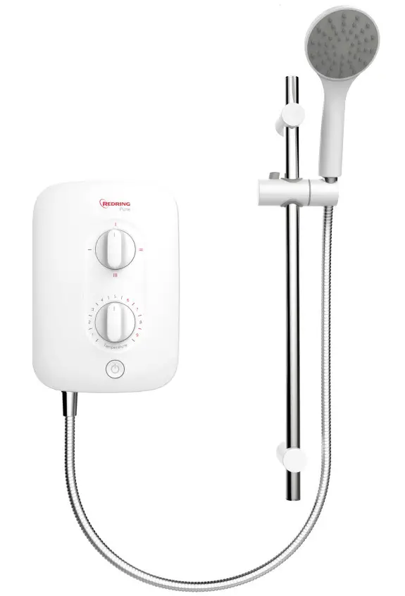REDRING 53531001 PURE 8.5KW Instantaneous Electric Shower