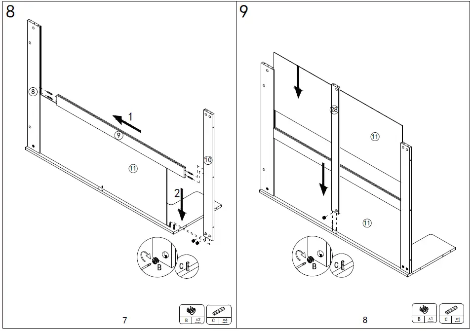 L-WF299458AAP Vintage Style Mudroom Hall Tree 7