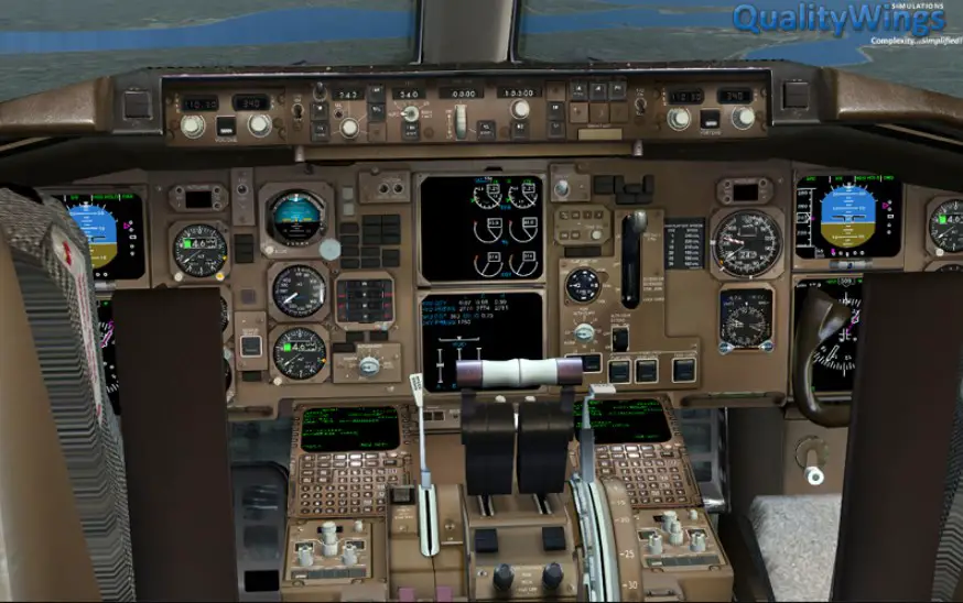 Stewart FILMSCREEN QW-757 757 Virtual Cockpit