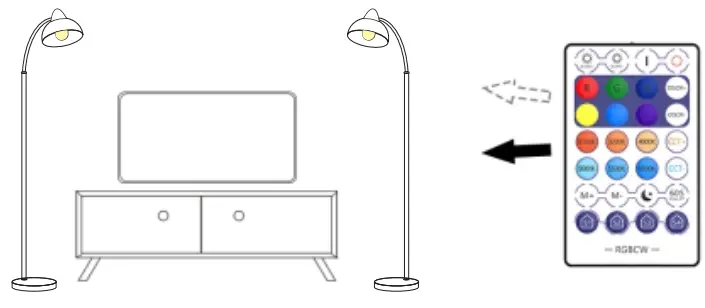 YHW BT DYFL 9WYK Smart RGB Floor Lamp Works - icon16
