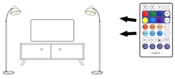 YHW BT DYFL 9WYK Smart RGB Floor Lamp Works - icon18