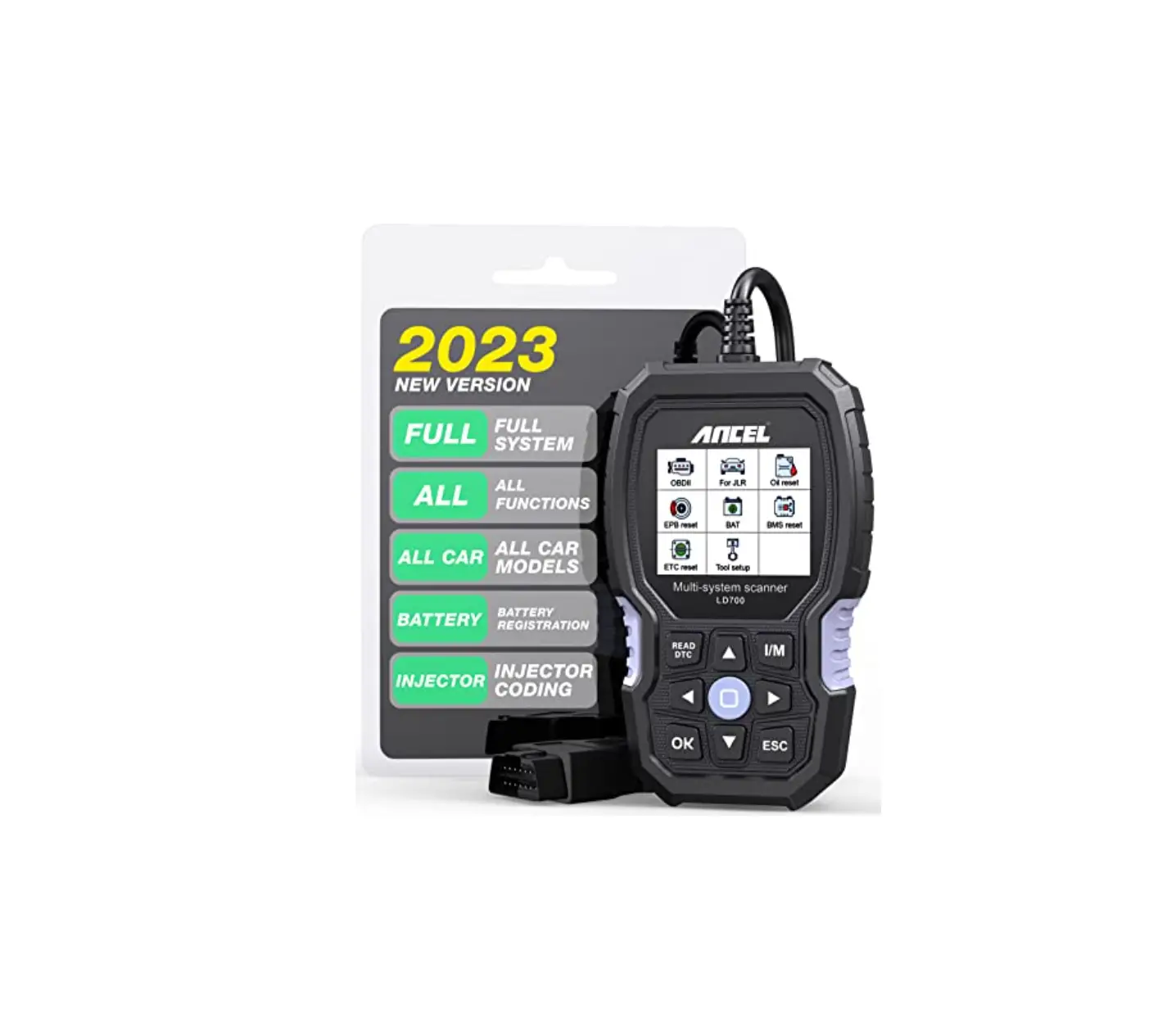 Ancel Ld700 Diagnostic Scan Tool Systems User Manual