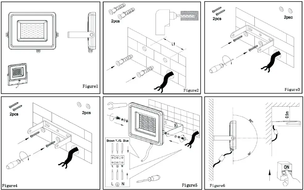 V-TAC-80133970-LED-Floodlight-Slimline-Pro-FIG-7