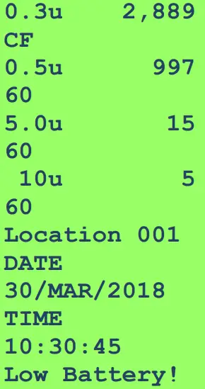 MET ONE INSTRUMENTS GT 324 Handheld Particle Counter - Figure 2