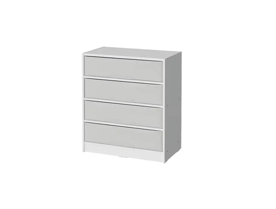 Ikea Bruksvara 4 Drawer Storage Cabinet Instruction Manual