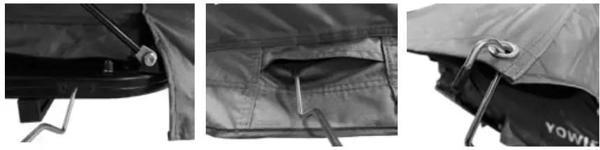 23ZERO Yowie Hardshell Roof Top Tent - Opening And Set up 7