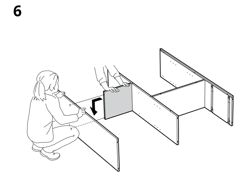 IKEA VIHALS 105x37x140 cm Storage Unit - Figure 10