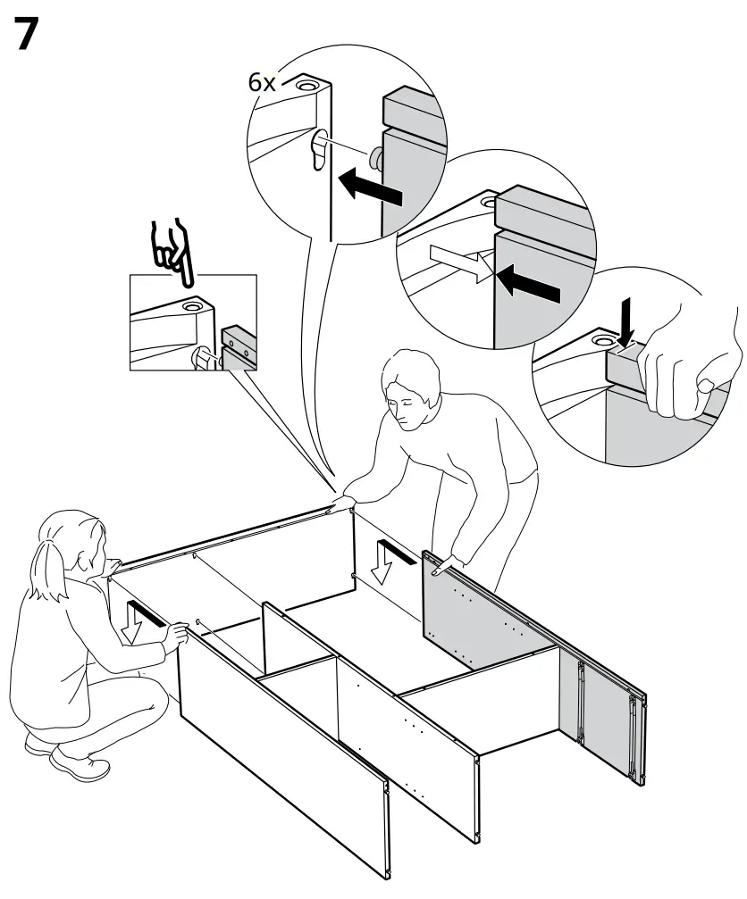 IKEA VIHALS 105x37x140 cm Storage Unit - Figure 11