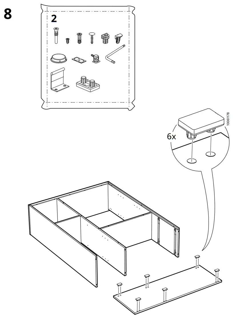 IKEA VIHALS 105x37x140 cm Storage Unit - Figure 12