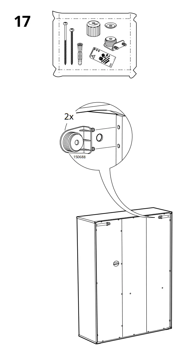 IKEA VIHALS 105x37x140 cm Storage Unit - Figure 18