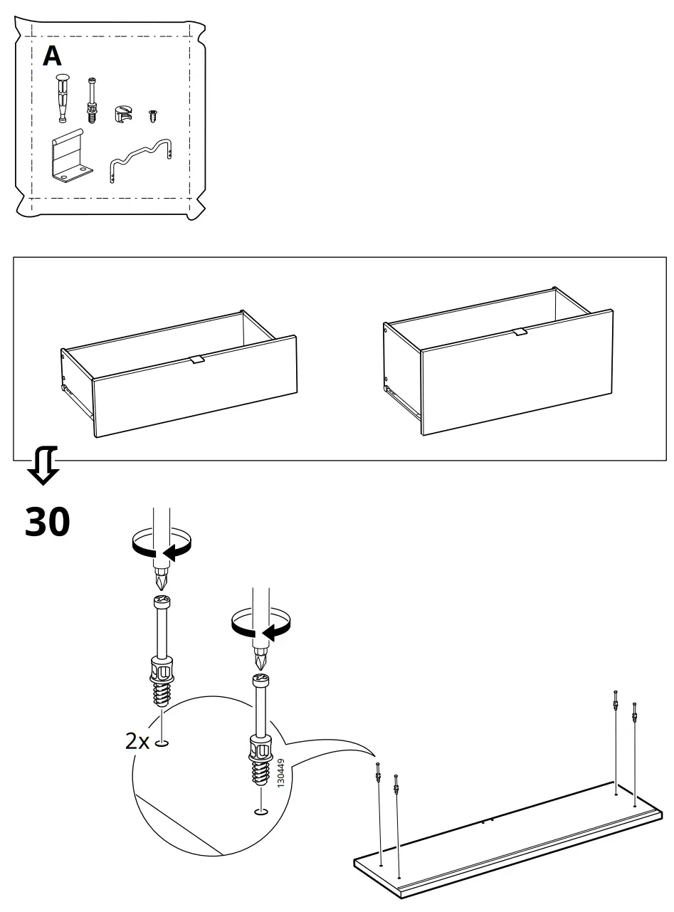IKEA VIHALS 105x37x140 cm Storage Unit - Figure 29