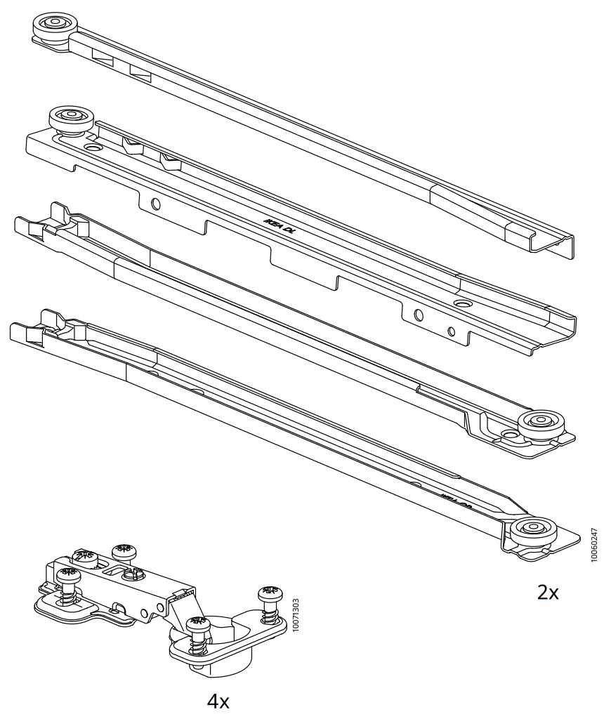 IKEA VIHALS 105x37x140 cm Storage Unit - Figure 5