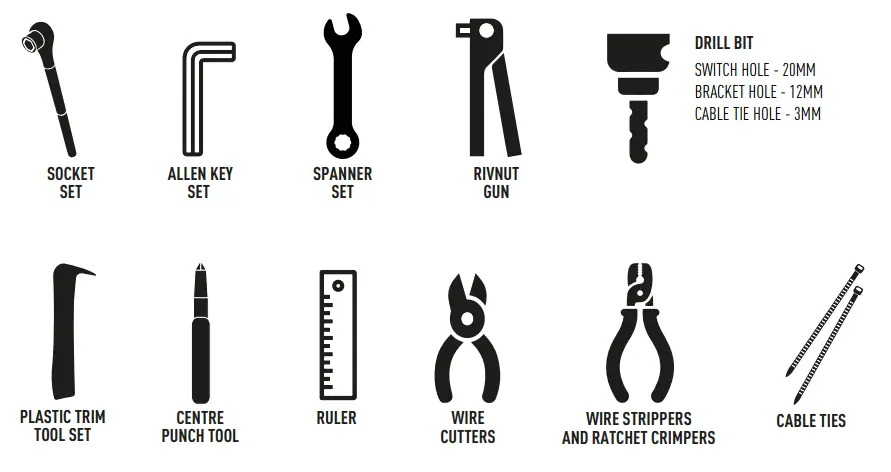 LAZER-Defender-2020-Plus-Expedition-Roof-Rack-Mounting-Kit-fig-2