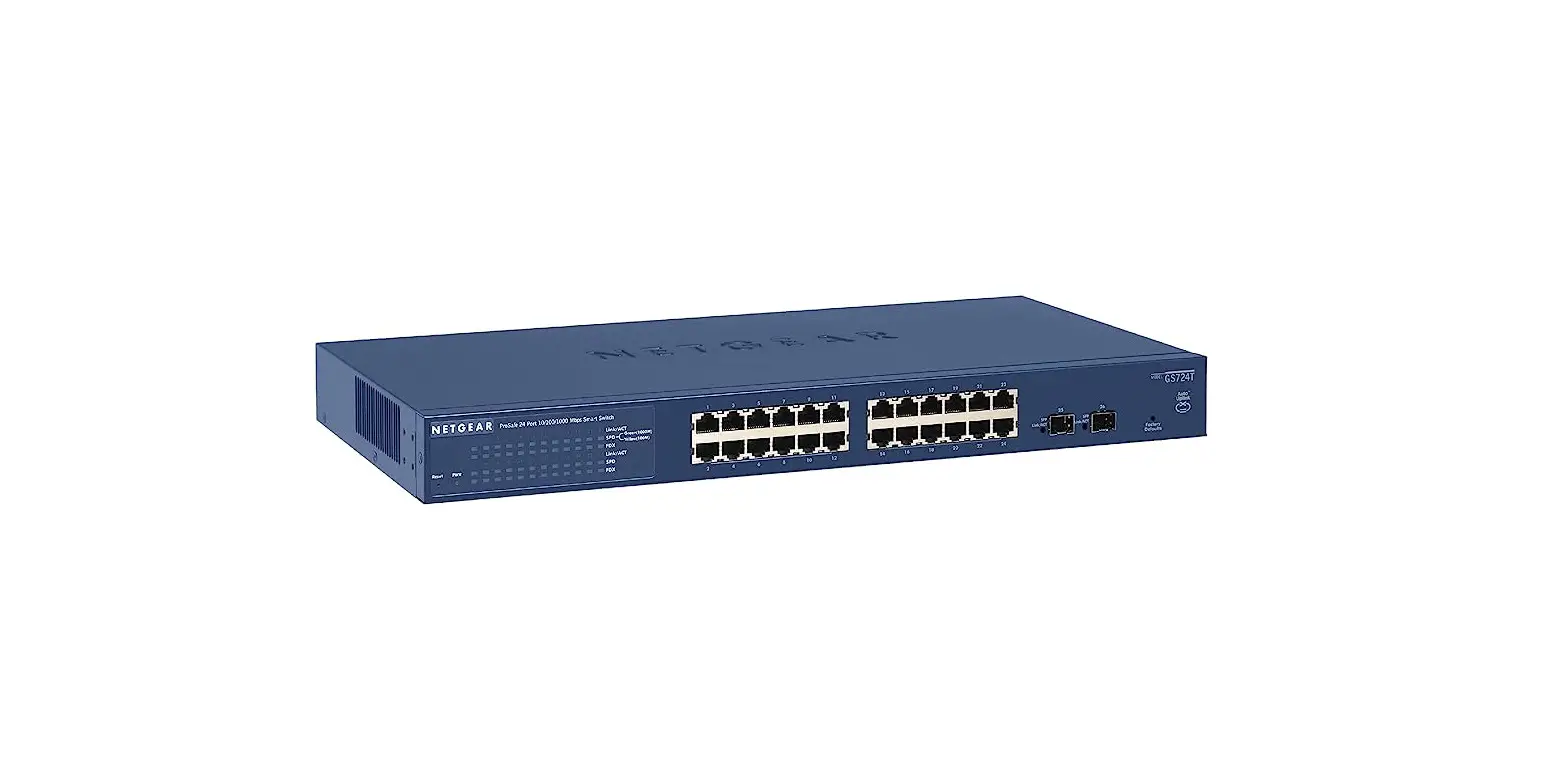 Netgear Gs724tv4 24-port Prosafe Gigabit Ethernet Smart Switch Installation Guide