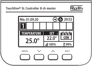 Roth Touchline SL Repeater - 15