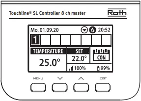 Roth Touchline SL Repeater - 25