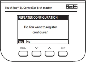Roth Touchline SL Repeater - 27