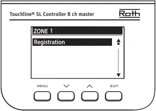 Roth Touchline SL Repeater - 8
