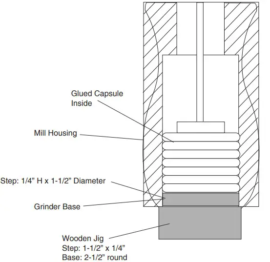 Penn State Industries PKGRIND13X Vintage Salt and Pepper Mill - Dia C