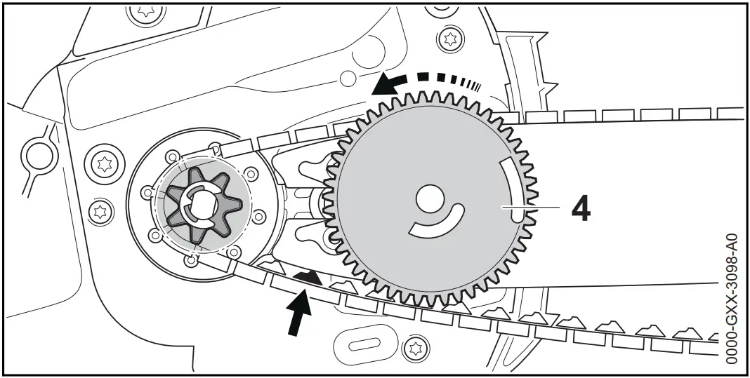 STIHL MSA 160 C 200 C Cordless Chainsaw - Bar and Chain 5