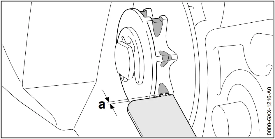 STIHL MSA 160 C 200 C Cordless Chainsaw - Chain Sprocket