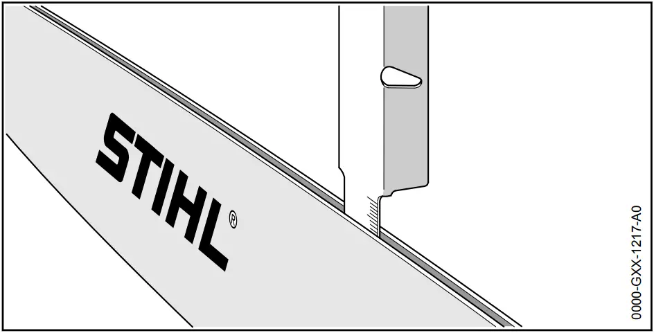 STIHL MSA 160 C 200 C Cordless Chainsaw - Guide Bar